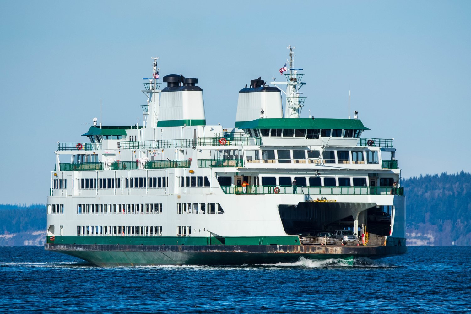 Washington State ferry to Whidbey Island